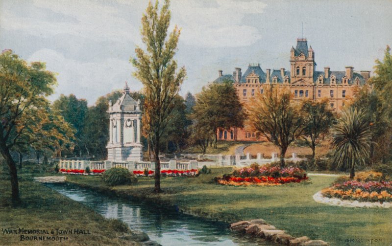 Monumento ai caduti e municipio, Bournemouth da Alfred Robert Quinton