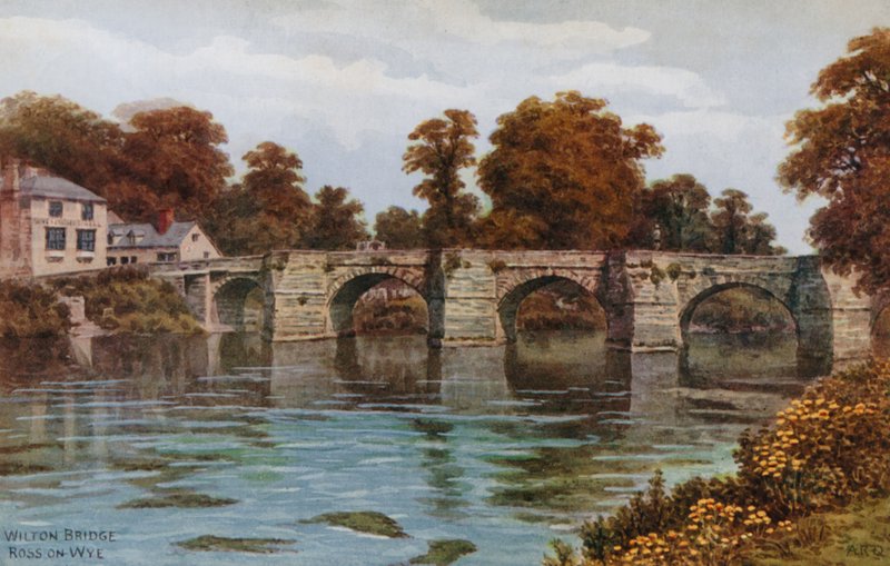 Ponte di Wilton, Ross-on-Wye da Alfred Robert Quinton