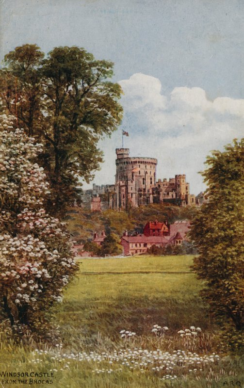 Castello di Windsor da The Brocks da Alfred Robert Quinton