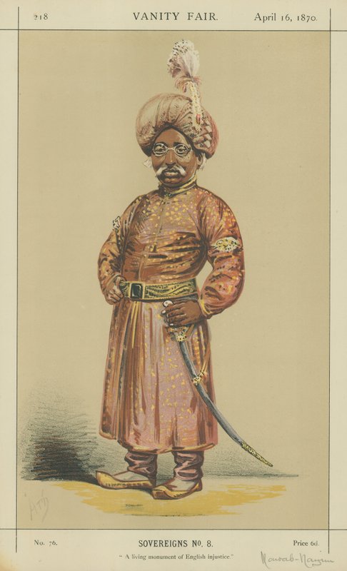Il Nawab Nazim del Bengala, Behar e Orissa da Alfred Thompson
