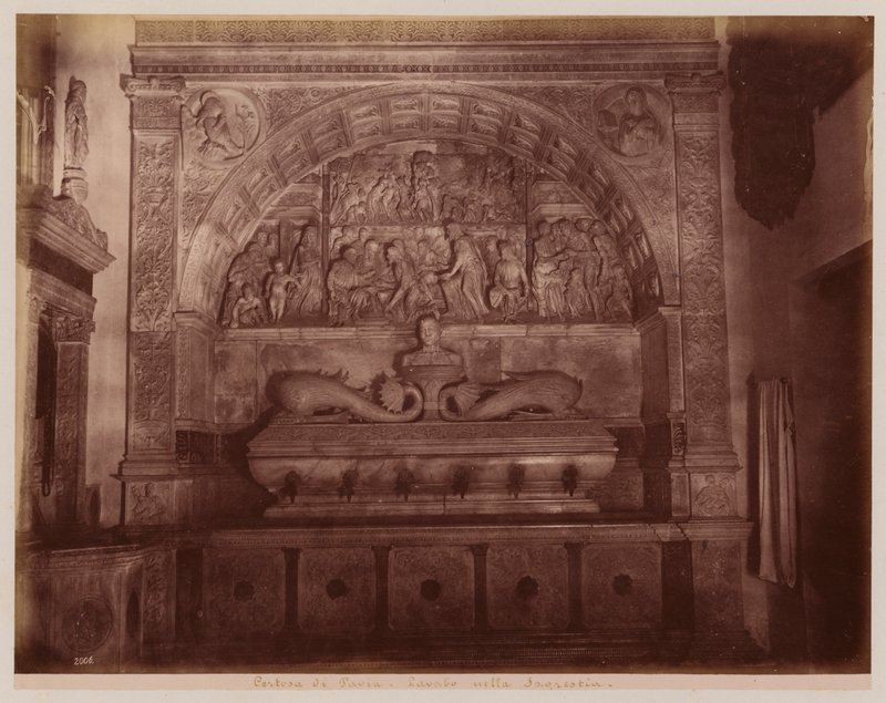 La Certosa di Pavia: Lavatoio nella sacrestia da Alfredo Noack