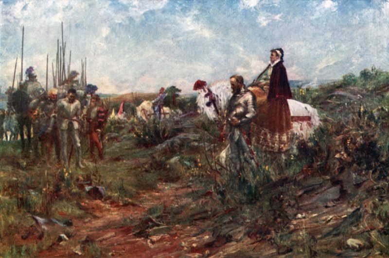 La Regina Maria a Carberry Hill da Allan (after) Stewart