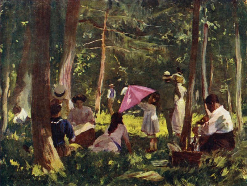 Parigi: Un angolo nel Bois da Allan Stewart