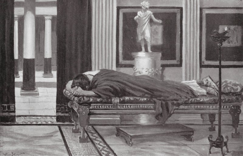 Il dolore di Pericle per la perdita del suo bambino da Allan Stewart