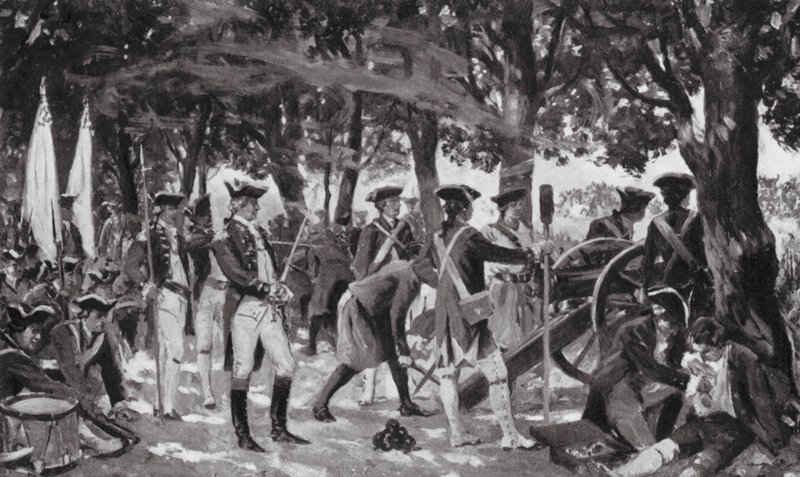 La battaglia di Plassey, 23 giugno 1757 da Allan Stewart