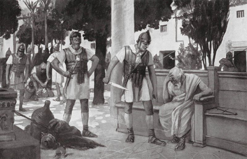 La morte di Archimede da Allan Stewart
