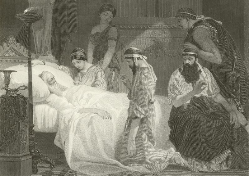 Morte di Pericle, 429 a.C. da Alonzo Chappel