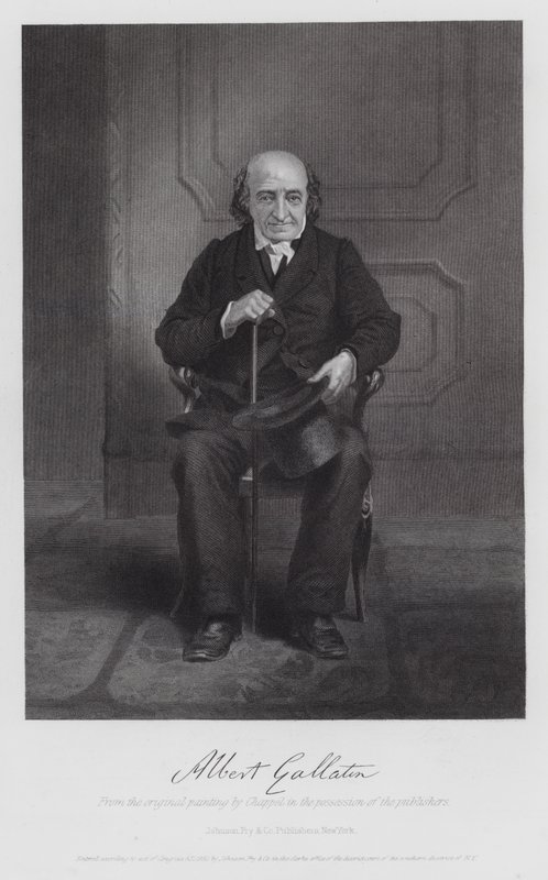 Albert Gallatin da Alonzo (after) Chappel