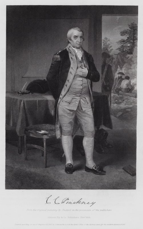 Charles Cotesworth Pinckney (incisione) da Alonzo (after) Chappel