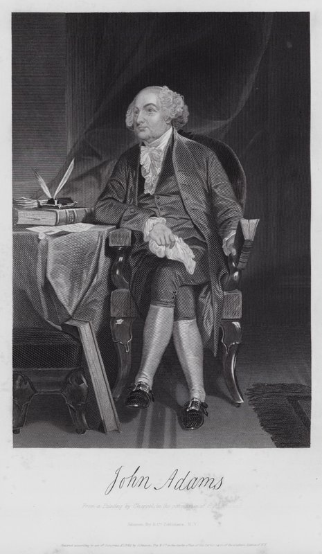 John Adams da Alonzo (after) Chappel