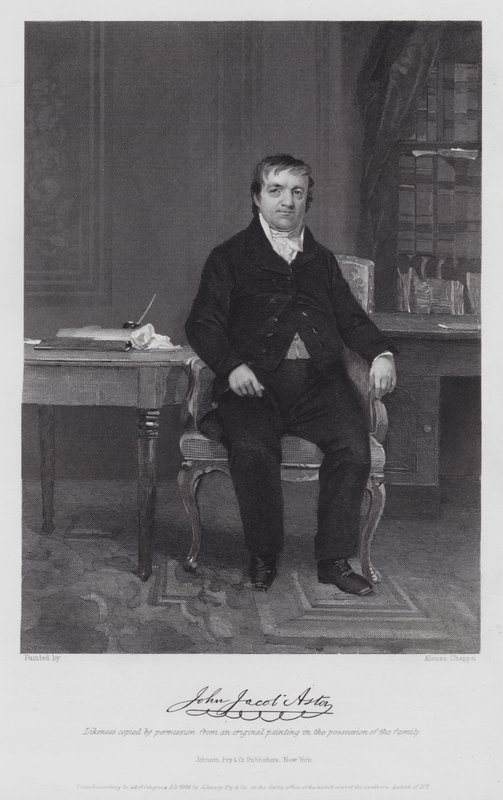 John Jacob Astor da Alonzo (after) Chappel