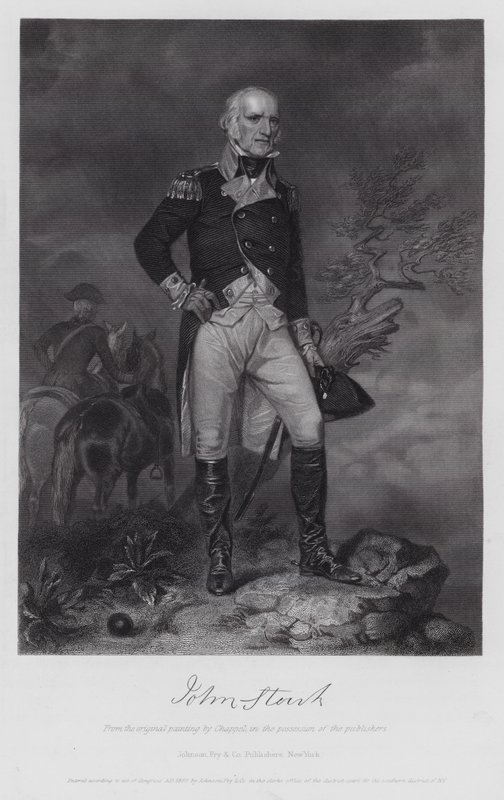 John Stark (incisione) da Alonzo (after) Chappel