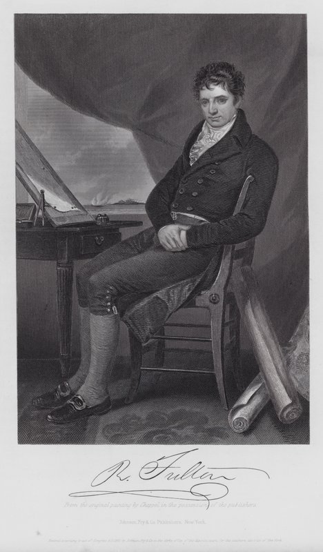 Robert Fulton (incisione) da Alonzo (after) Chappel