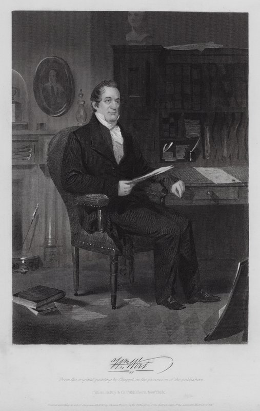 William Wirt (incisione) da Alonzo (after) Chappel