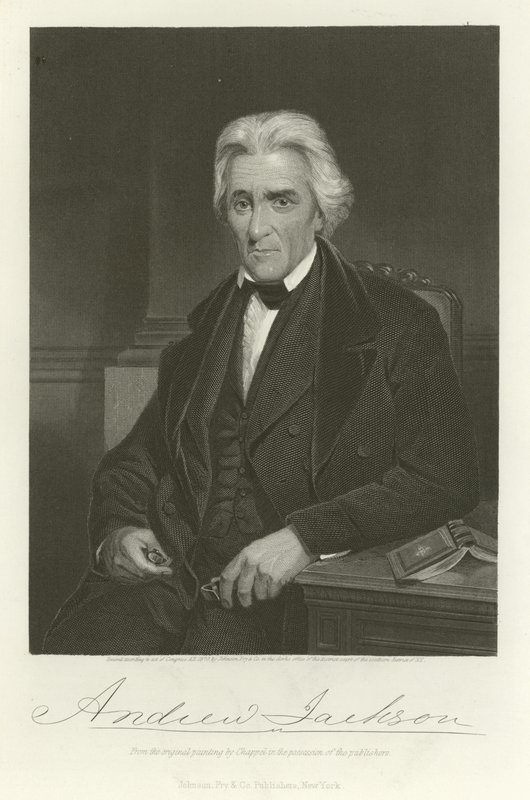 Andrew Jackson da Alonzo Chappel