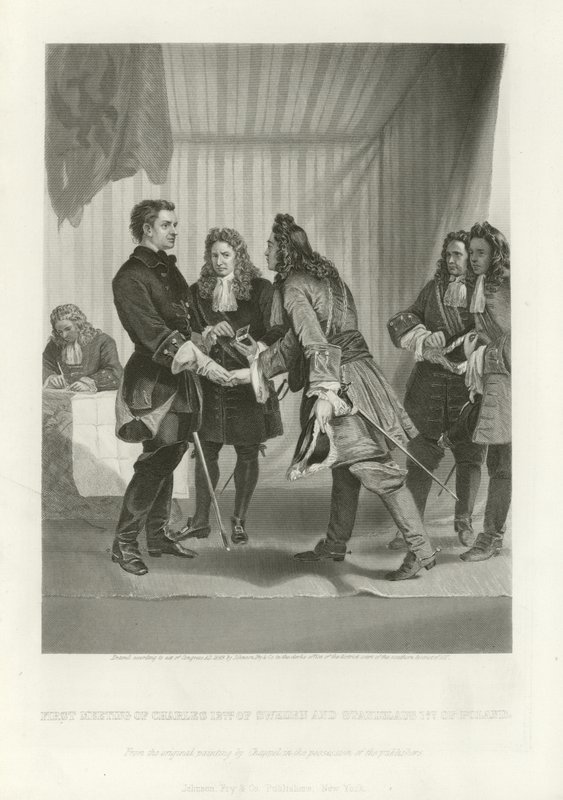 Carlo di Svezia e Stanislao da Alonzo Chappel