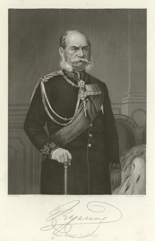 Re Guglielmo di Prussia da Alonzo Chappel