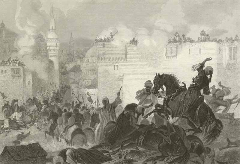 Massacro dei Mamelucchi, Egitto, 1811 da Alonzo Chappel