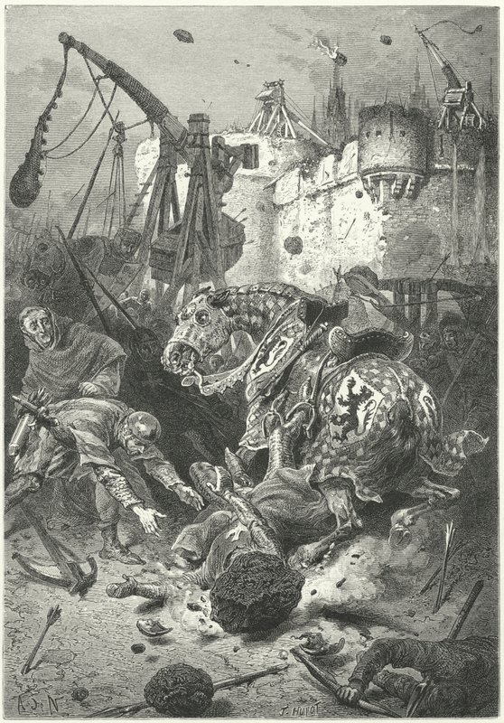La morte di Simone di Montfort all