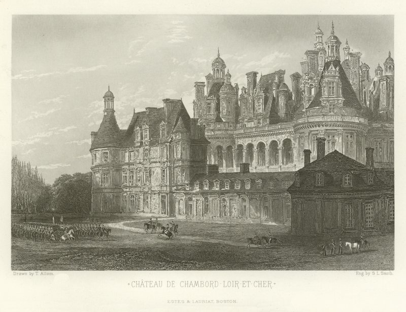 Castello di Chambord-Loir-et-Cher da Alphonse Marie de Neuville