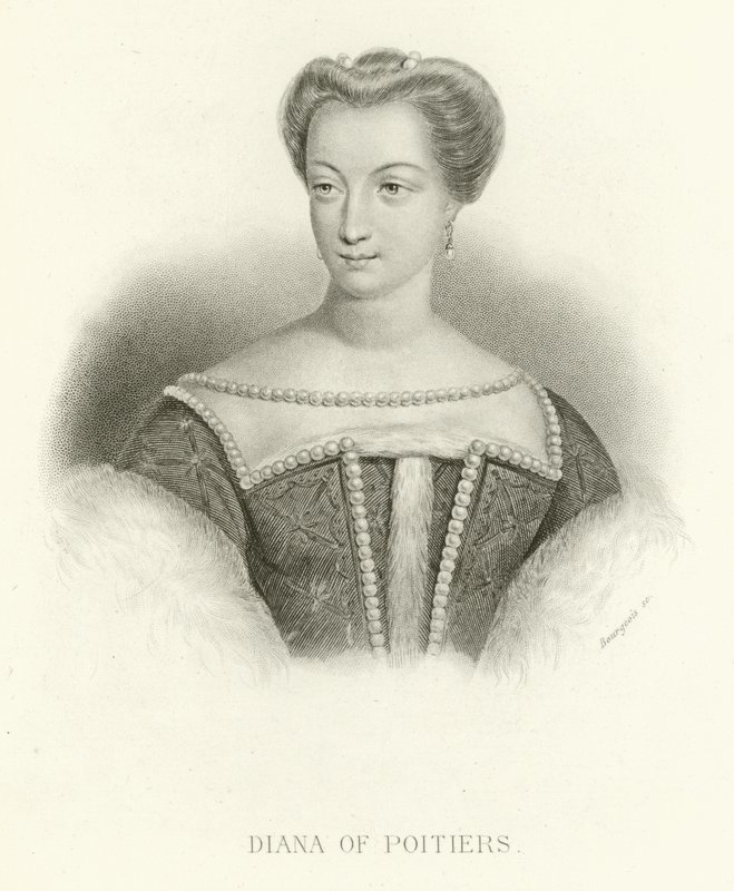 Diana di Poitiers da Alphonse Marie de Neuville