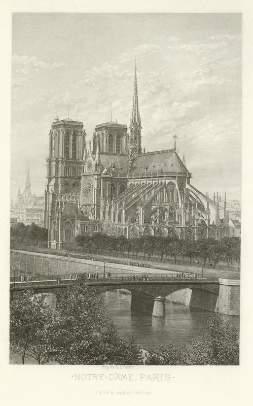 Notre-Dame, Parigi da Alphonse Marie de Neuville