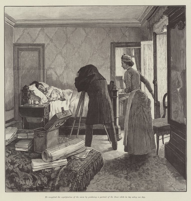 Amore cieco, di Wilkie Collins da Amedee Forestier