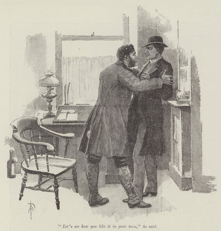 Amore cieco, di Wilkie Collins da Amedee Forestier