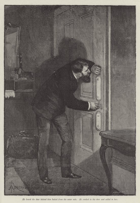 Amore cieco, di Wilkie Collins da Amedee Forestier