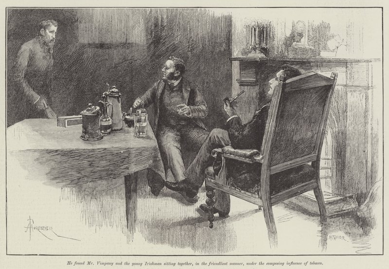 Amore cieco, di Wilkie Collins da Amedee Forestier