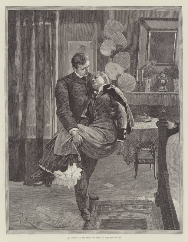 Amore Cieco, di Wilkie Collins da Amedee Forestier