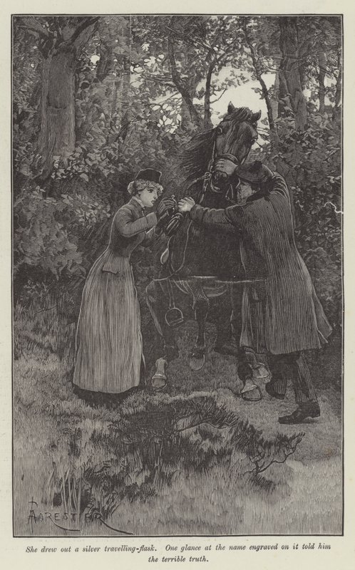 Amore cieco, di Wilkie Collins da Amedee Forestier