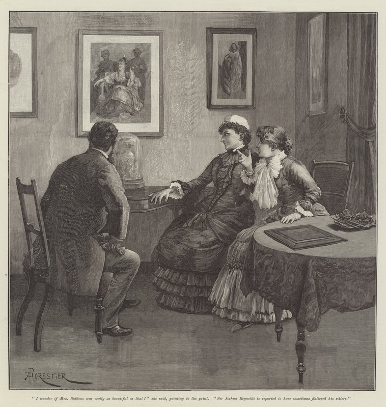 Amore cieco, di Wilkie Collins da Amedee Forestier