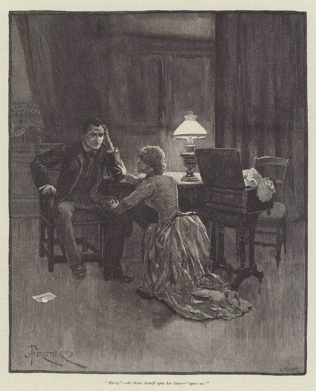 Amore Cieco, di Wilkie Collins da Amedee Forestier