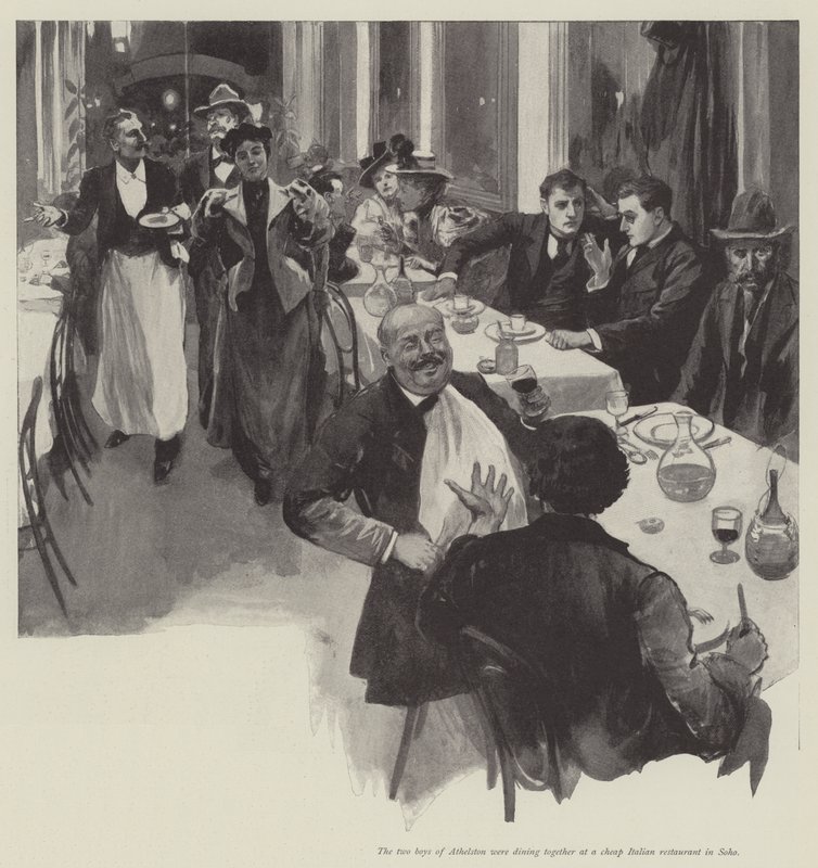 Il Tryst di Cinque Anni, di Walter Besant da Amedee Forestier