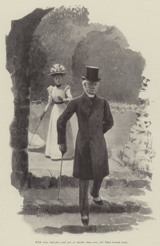 Il Tryst di Cinque Anni, di Walter Besant da Amedee Forestier
