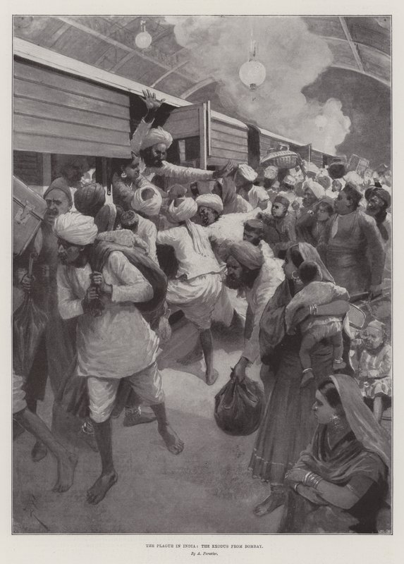 La Peste in India, l
