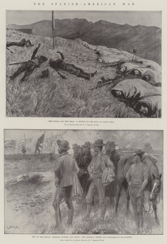 La guerra ispano-americana da Amedee Forestier