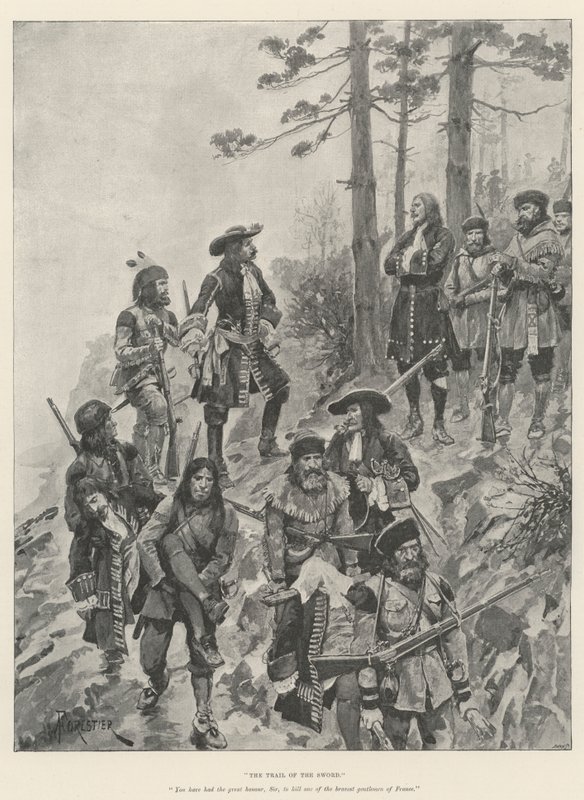 La prova della spada, di Gilbert Parker da Amedee Forestier