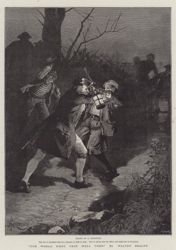 The World Went Very Well Then, di Walter Besant da Amedee Forestier