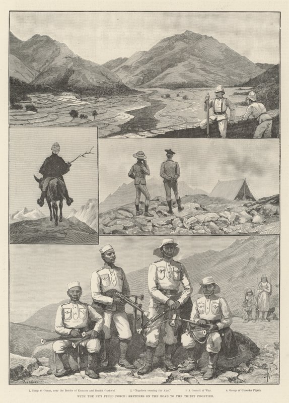 Con la Niti Field Force, schizzi sulla strada per il confine tibetano da Amedee Forestier