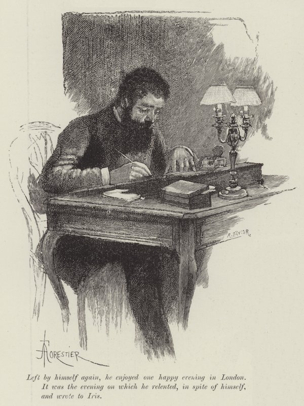 Amore cieco, di Wilkie Collins da Amedee Forestier