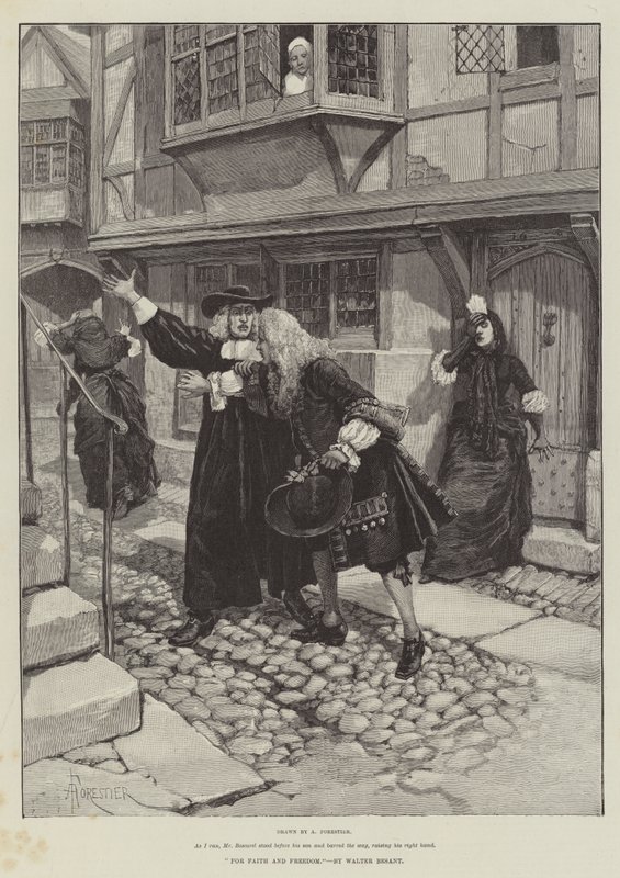 Per fede e libertà, di Walter Besant da Amedee Forestier