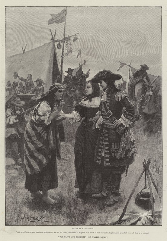 Per fede e libertà, di Walter Besant da Amedee Forestier