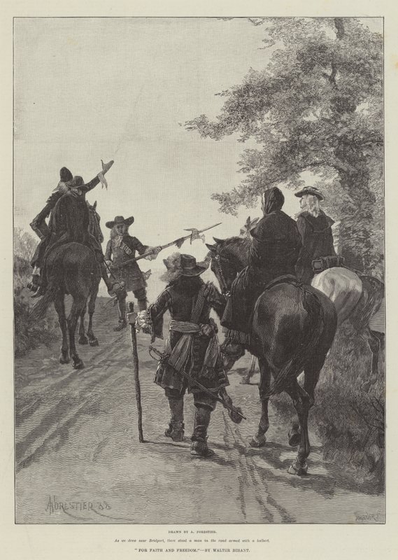 Per Fede e Libertà, di Walter Besant da Amedee Forestier