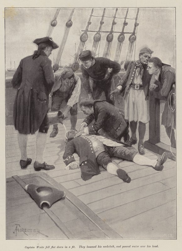 Illustrazione per La fortuna di Susan Bell, di Sir Walter Besant da Amedee Forestier