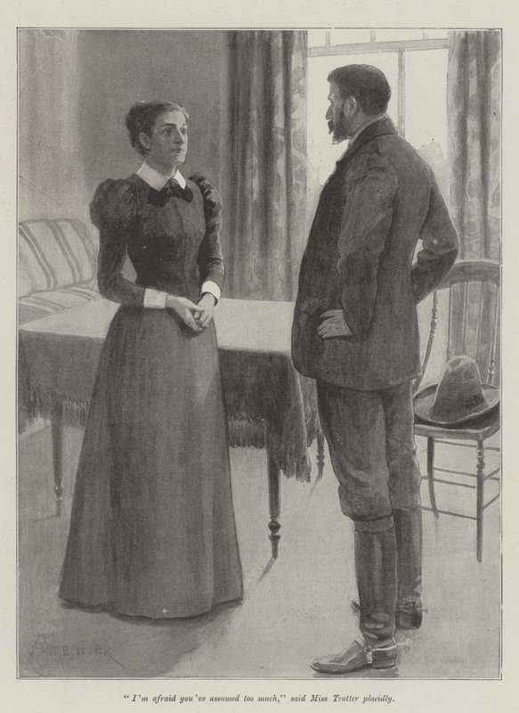 La governante del signor Bilson, di Bret Harte da Amedee Forestier