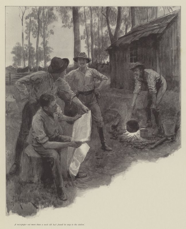 Il quinquennale appuntamento, di Walter Besant da Amedee Forestier
