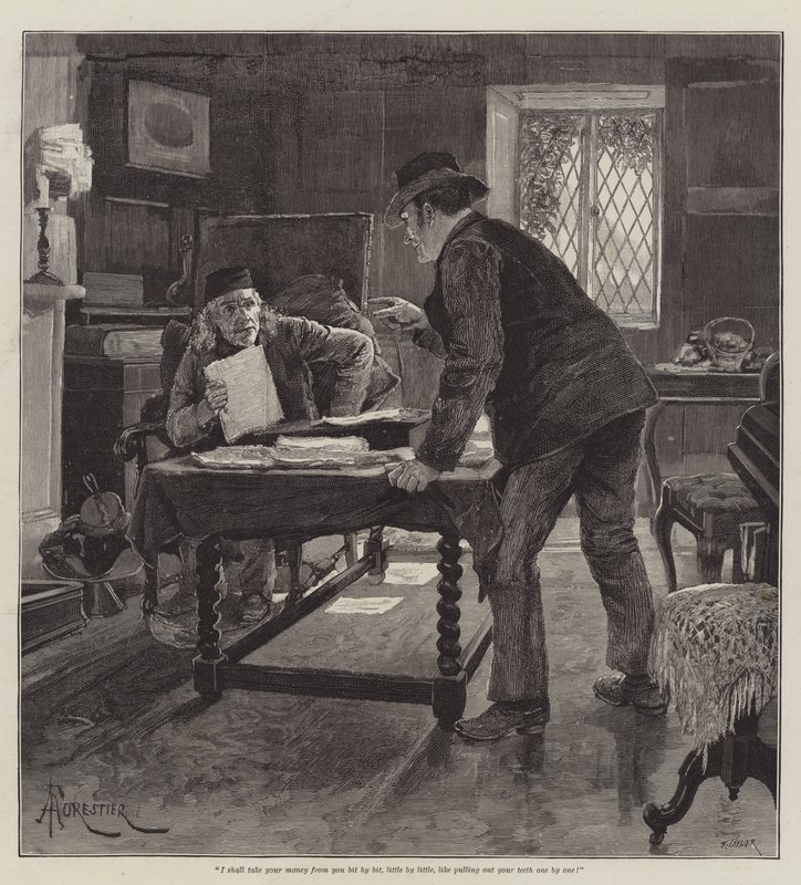 Per Chiamarla Mia, di Walter Besant da Amedee Forestier