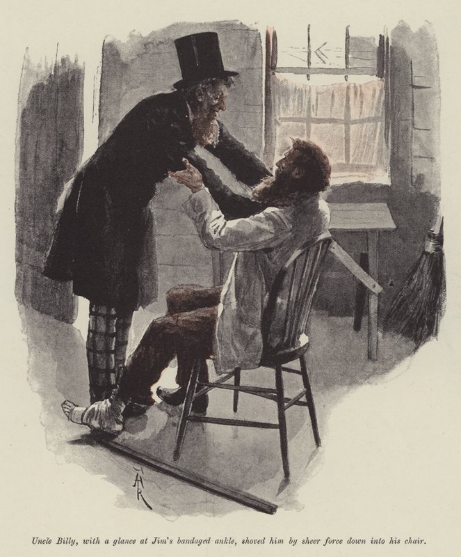 Zio Jim e Zio Billy, di Bret Harte da Amedee Forestier